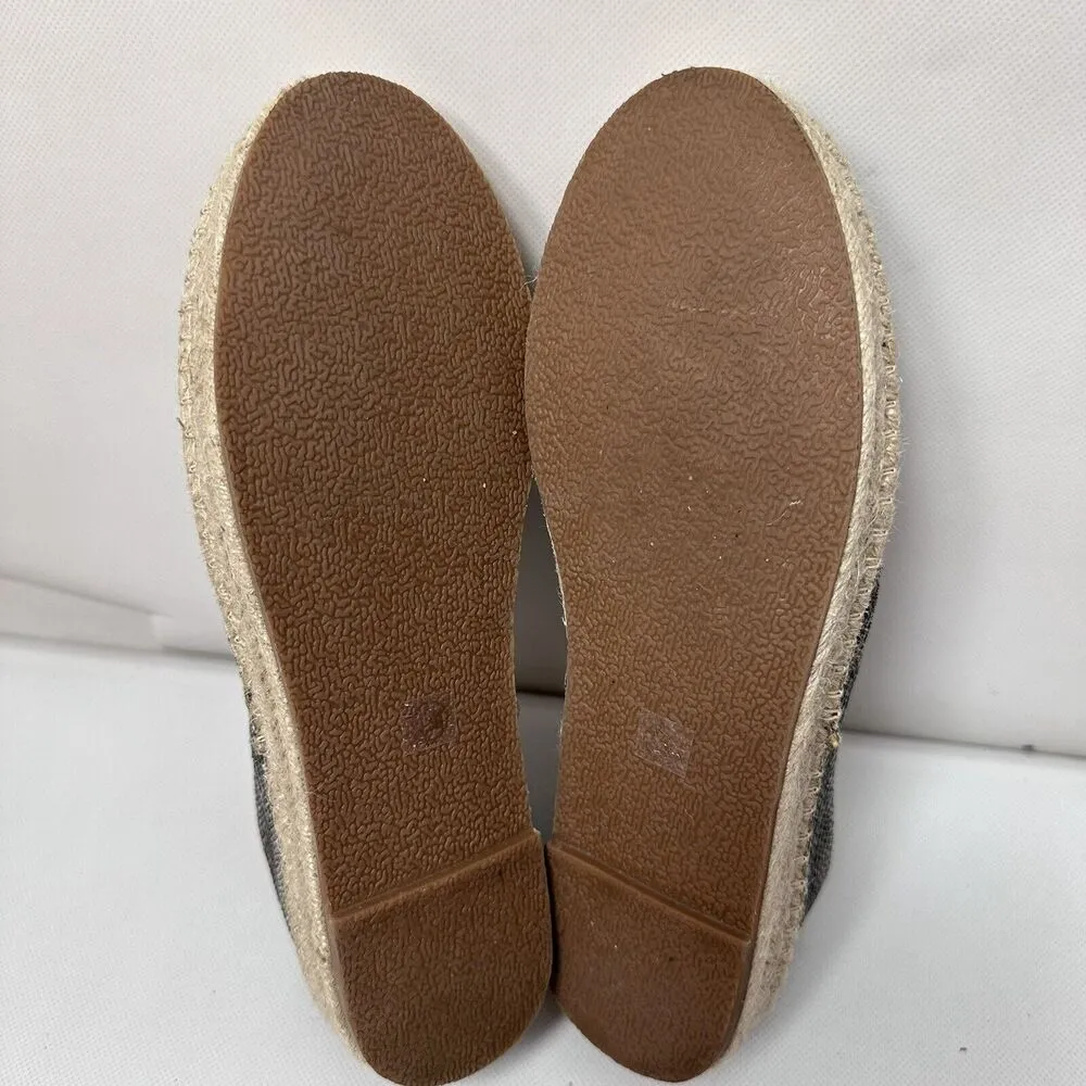 Coconuts By Matisse Espadrilles Women’s 6.5M Peaches Snake Print Flats Slip On - Image 8