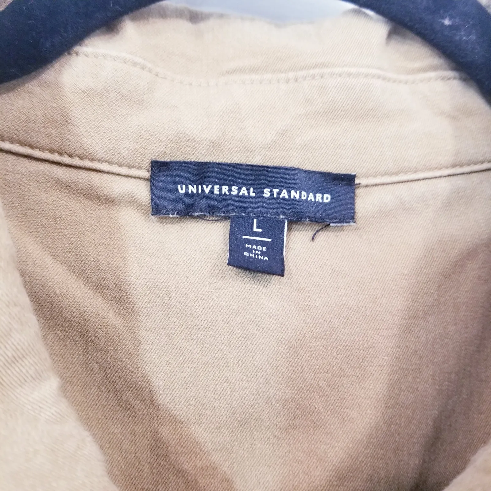 Universal Standard Stretchy Jumpsuit Wide Leg Front Pockets Collared - Image 4