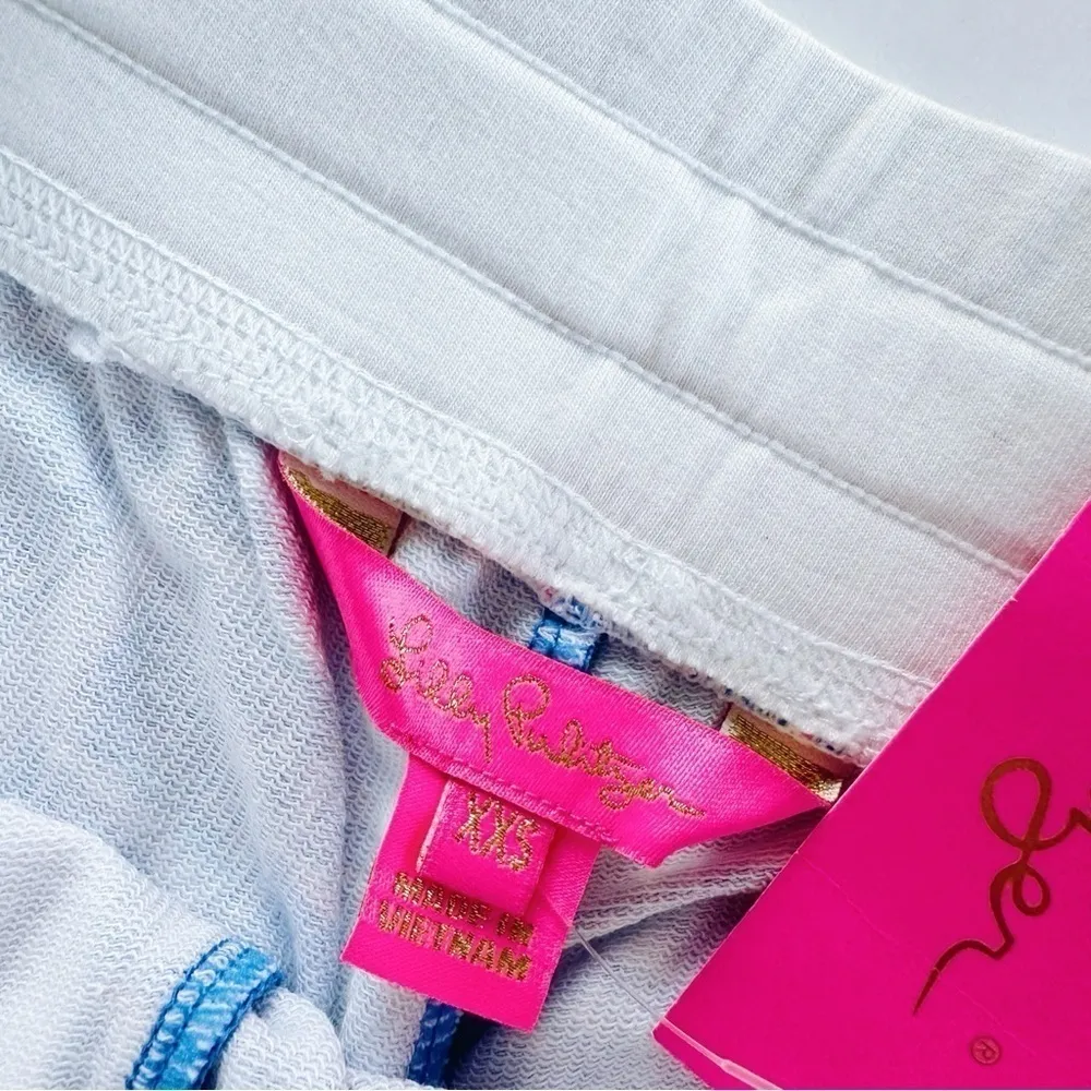 NEW Lilly Pulitzer 4” Short Bocca Blue It’s a Sailabration - Image 6