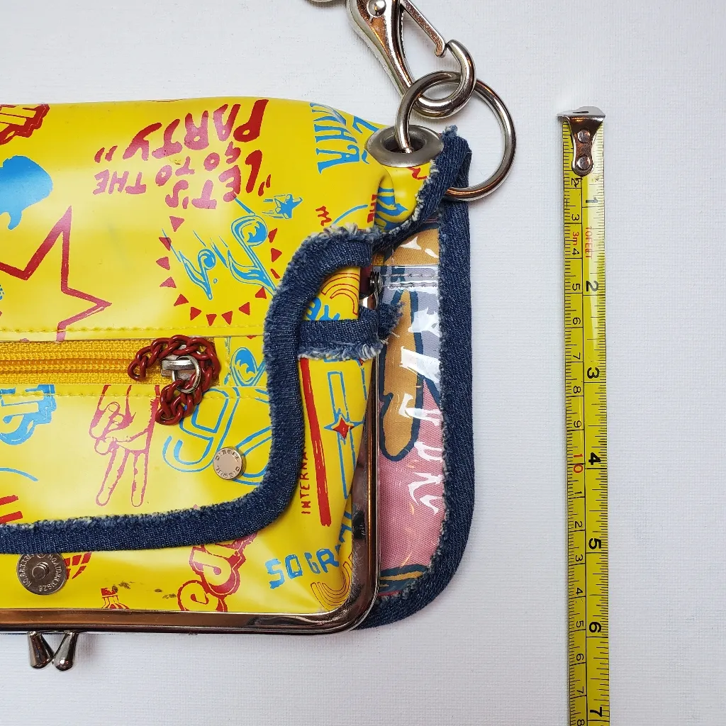 Diesel 90' ‎ Retro Vintage Reversible Purse, Handbag - Image 9