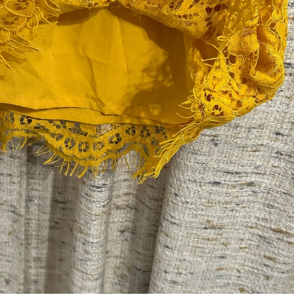 Superdown Lace Halter Mini Dress - Image 4