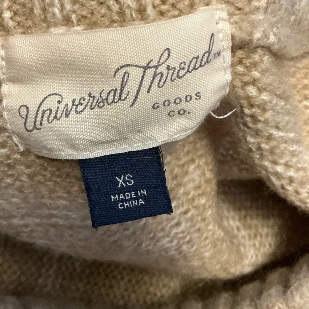 Universal Threads Universal Thread Soft Fuzzy Earthy Stripes sweater - Image 2