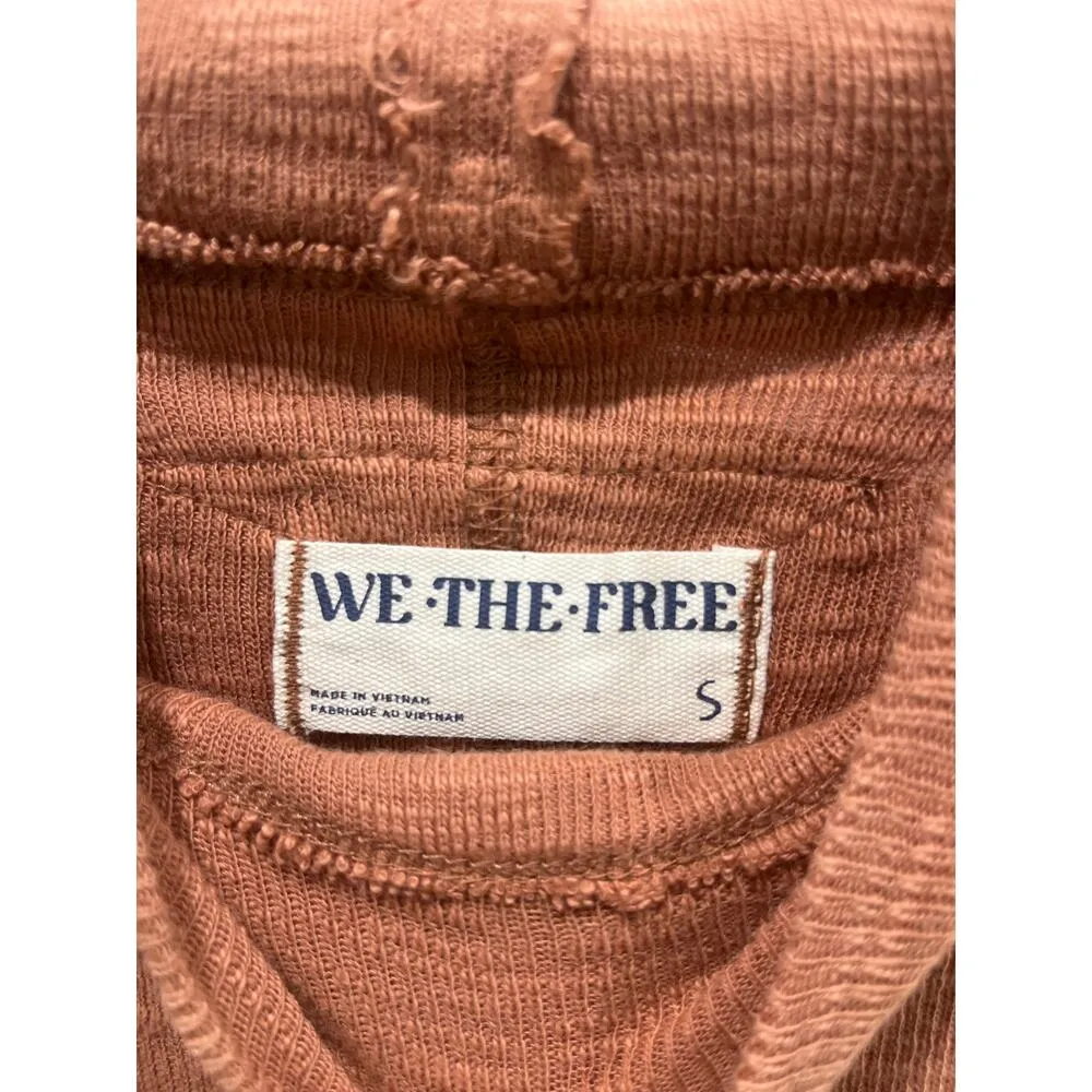 NWT Free People We The Free For Boys 3/4 Sleeves Turtleneck Top Sz S - Image 4