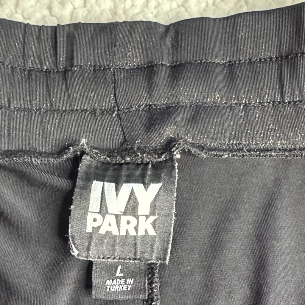 IVY PARK Black Athletic Shorts - Image 2