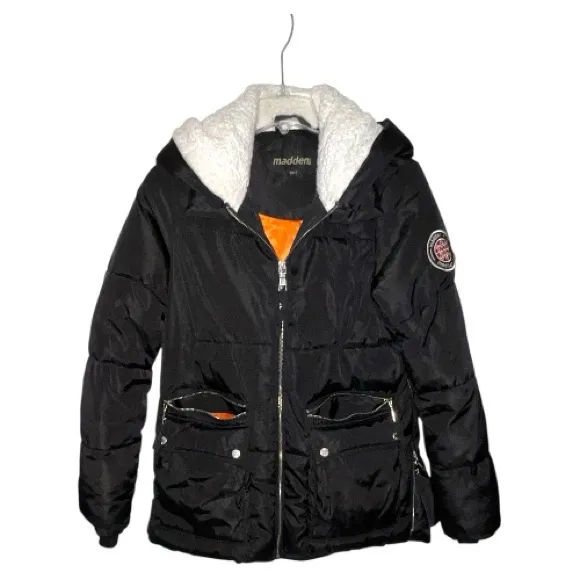 Madden NYC Women's Black Puffer Jacket Size undefined - Image 4