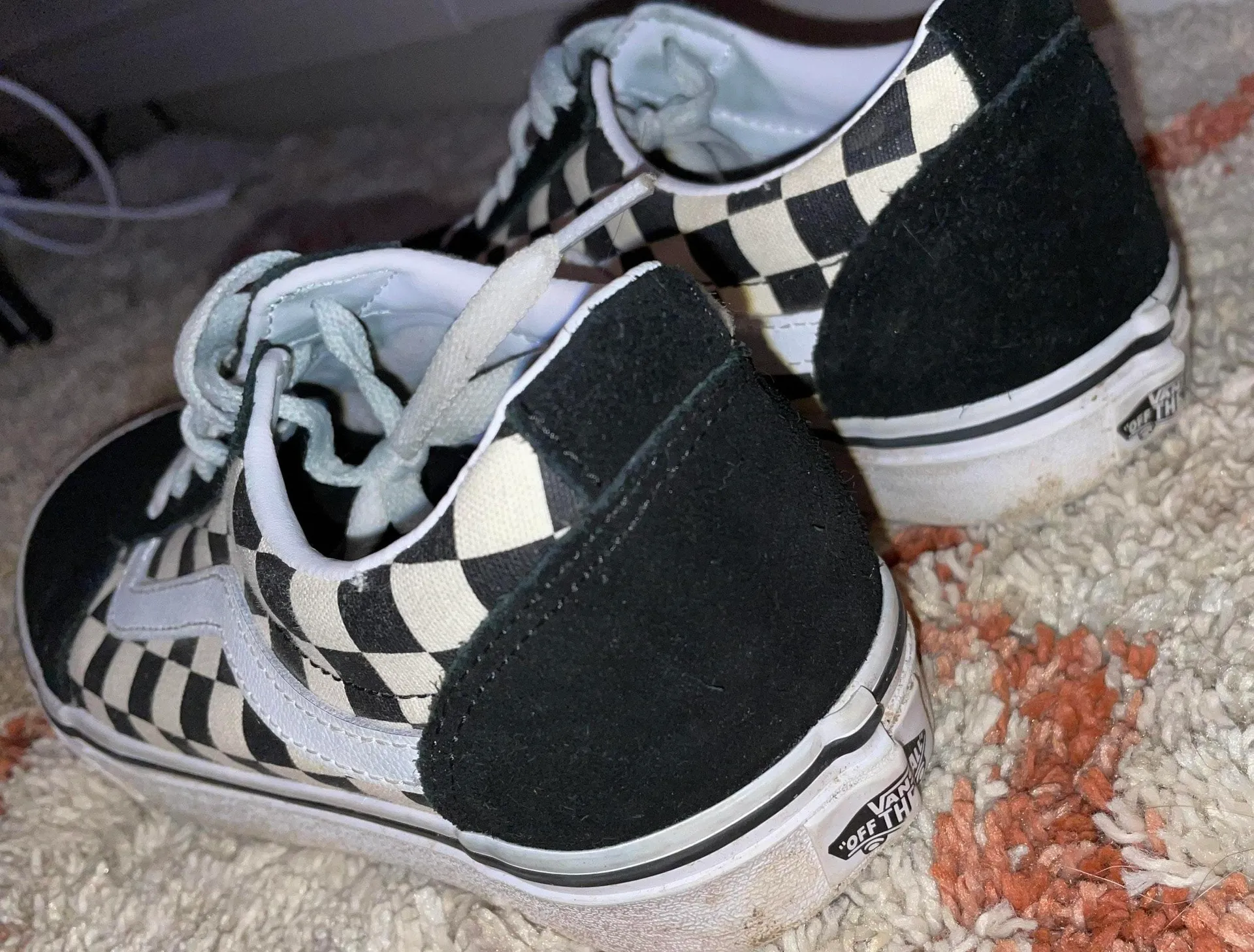 Vans Checkered Print Low Tops - Image 2