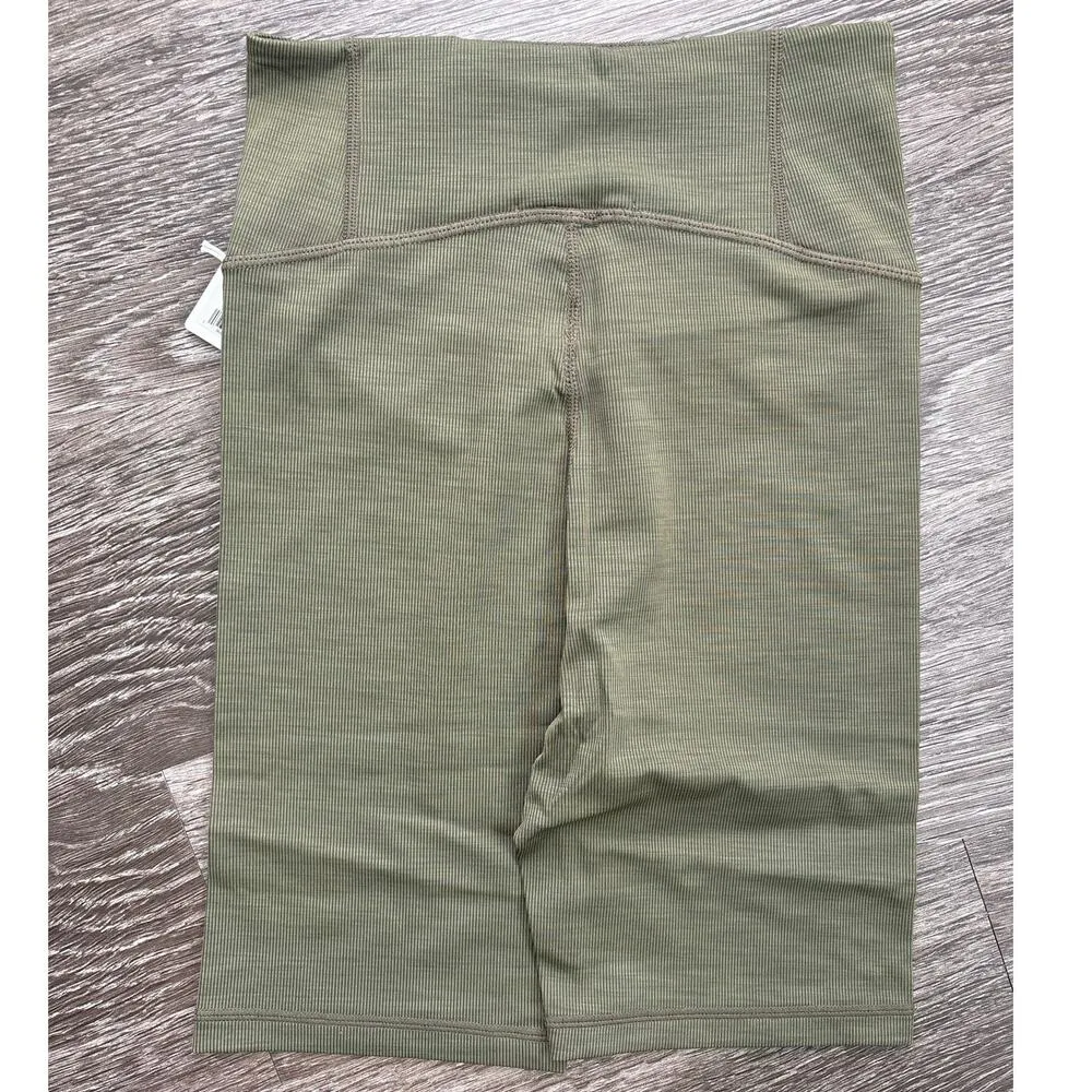 NWT Marine Layer Studio Bike Short In Olive Size XS - Image 4