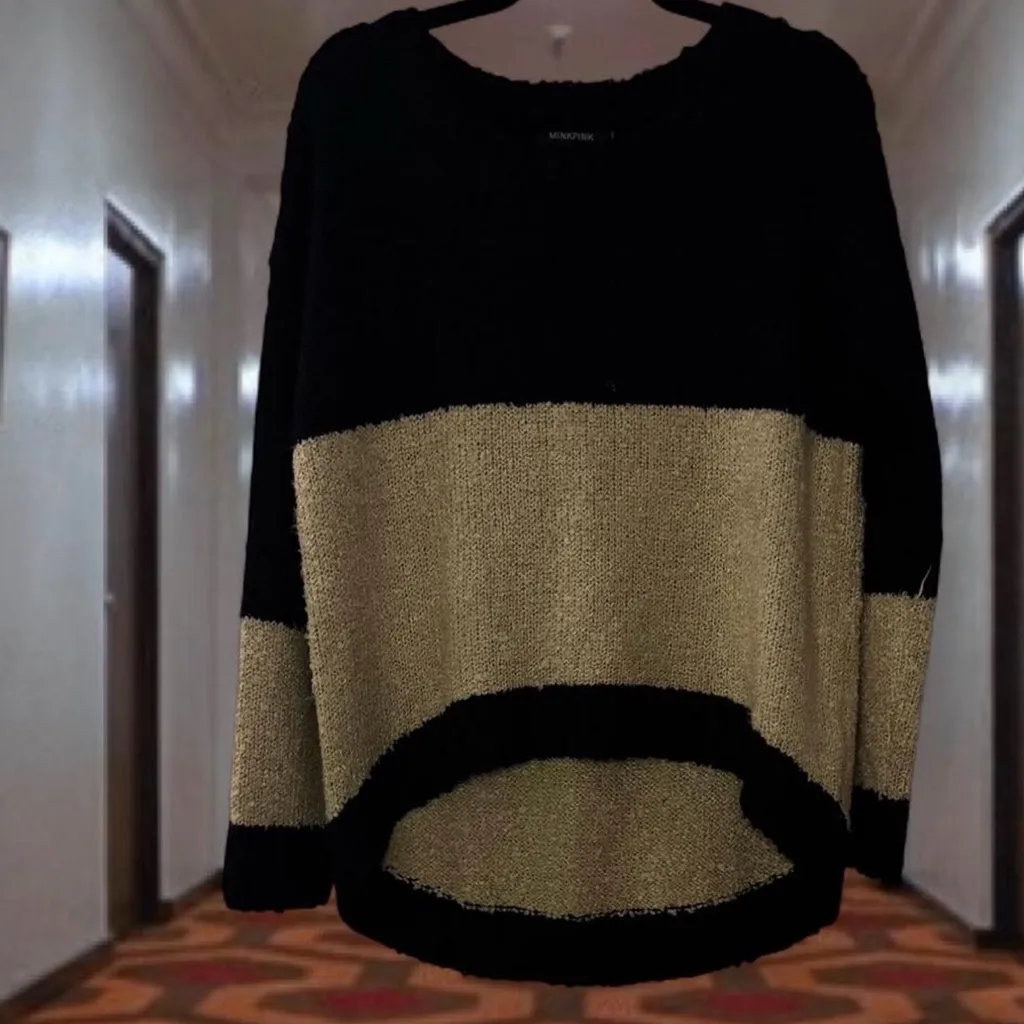 NWT MINKPINK Looped Out Jumper Sweater - Image 3