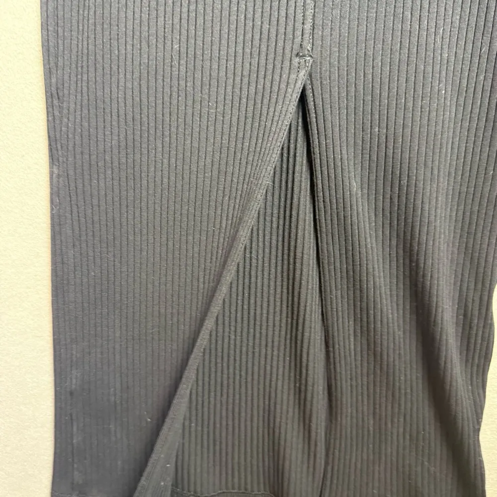 Treasure & Bond Women’s Long Sleeve Cotton Blend Rib Sweater Midi Dress size S - Image 5