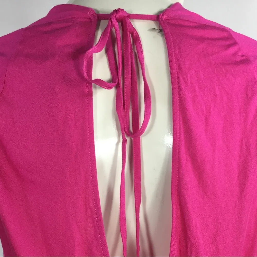 Haute Hippie Low Open Back Long Sleeve Mini Dress - Image 16