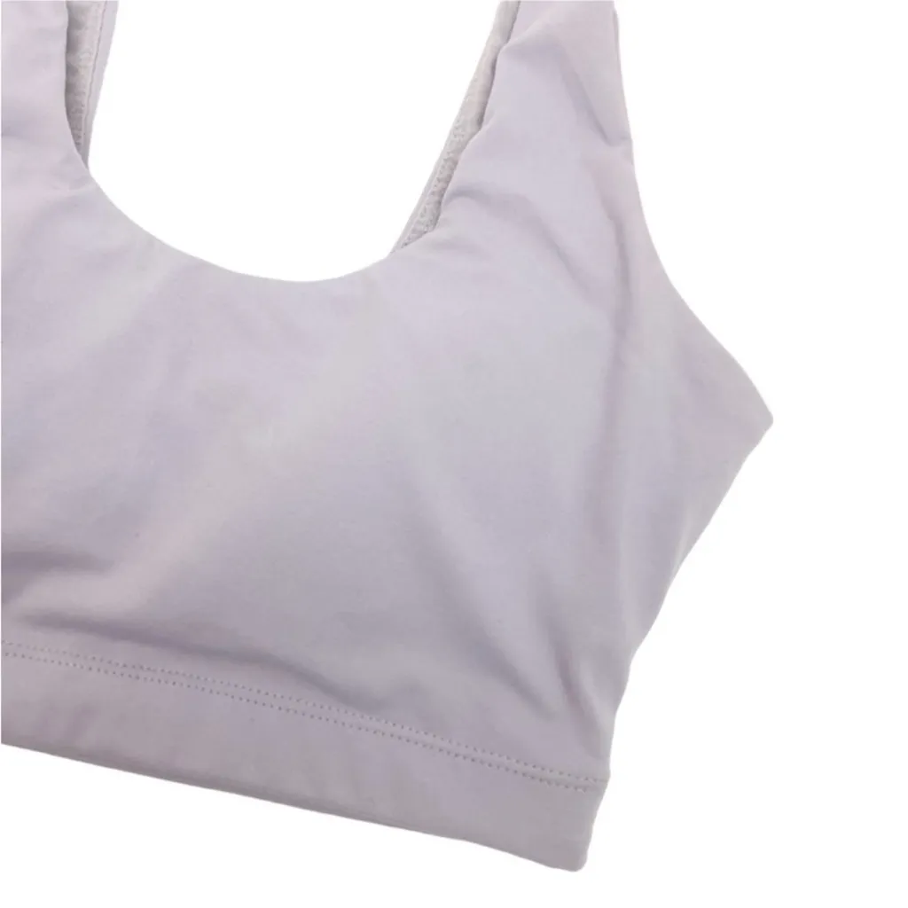 Balance Athletica Ascend Top Sports Bra: Iris Purple - Image 5