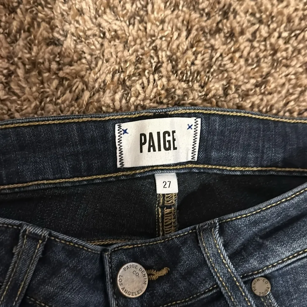 PAIGE Verdugo Ankle Jeans 27 Blue - Image 7