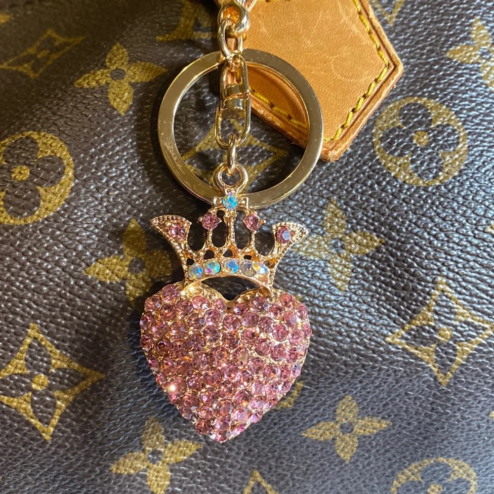 Bag / Purse Heart/Crown Charm - Image 2