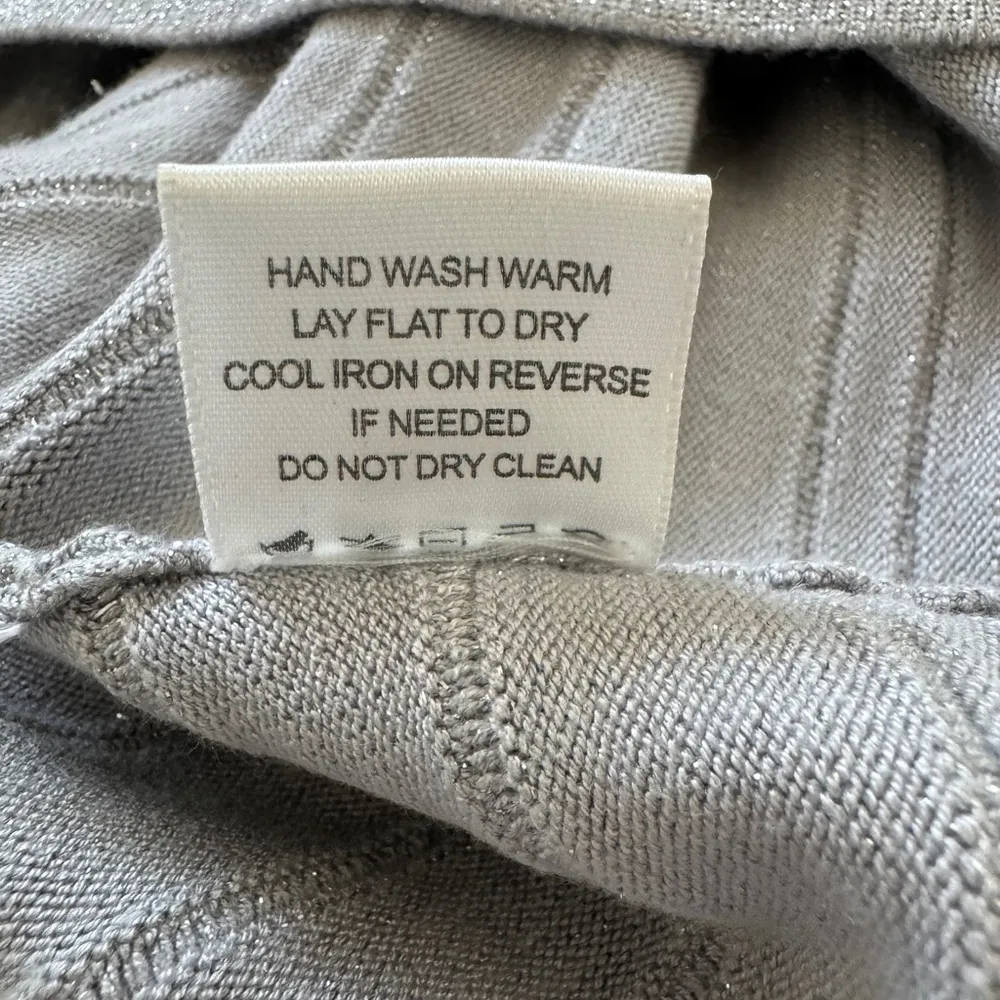 Charlotte Russe  Silver Sparkle Mini Skirt - Image 8