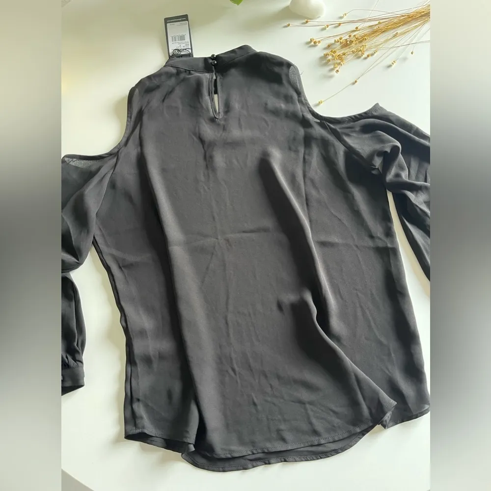 Tops | Womens Cold Shoulder Black Top $89 - Image 2