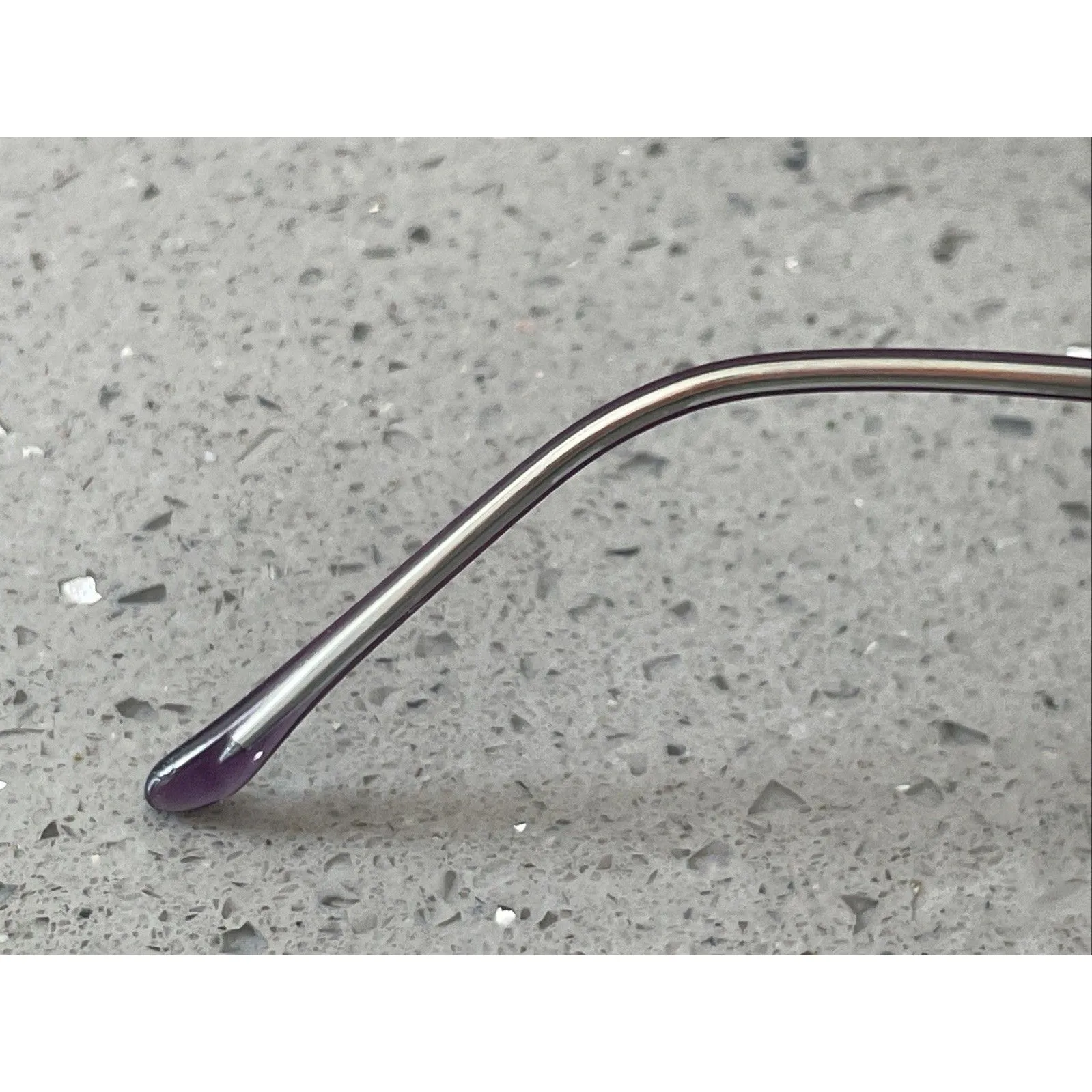 YM Eyeglasses 6616 Frames ONLY Full Rim Lavender Lav 46 - Image 9