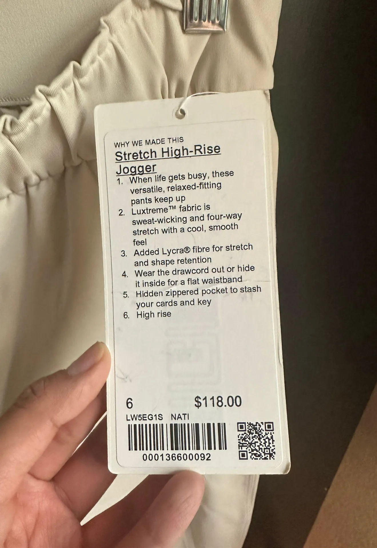 Stretch High-Rise Jogger - Image 2