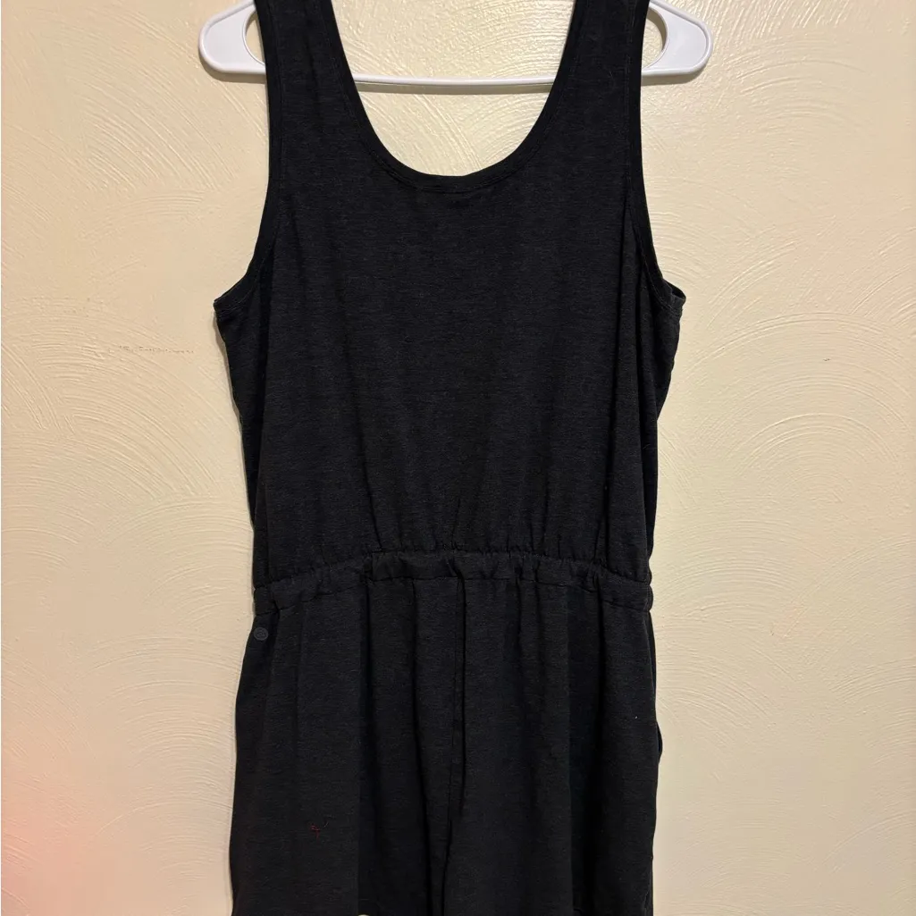Zella Charcoal Sleeveless Romper - Image 7