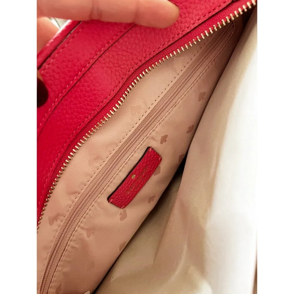 KATE SPADE New York Lexy Shoulder Bag HandBag Pink Watermelon Single Handle NWT - Image 9
