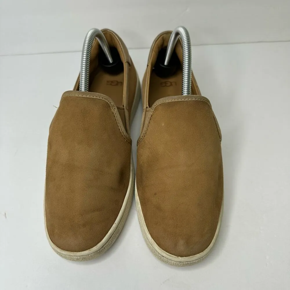 UGG Womens size 9 Cas Slip-On Chestnut Leather Suede  1019217 f27021C - Image 3