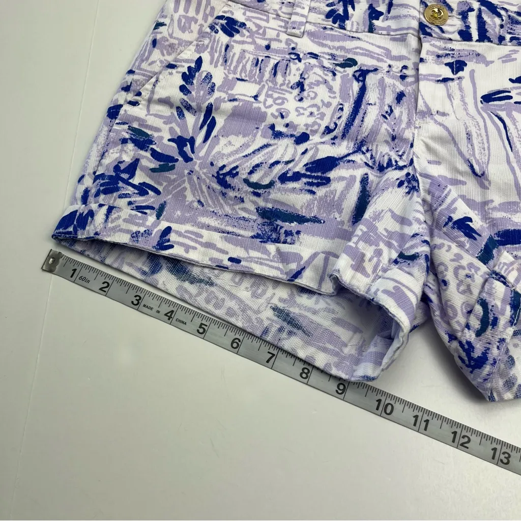 Lilly Pulitzer The Callahan Shorts Lilac Purple‎ Sail Boat Shorts Size 6 *FLAWED - Image 15