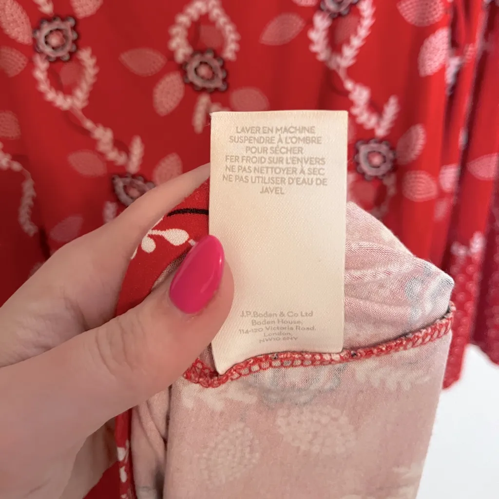 Boden Amy Jersey Tunic Red Size undefined - Image 9