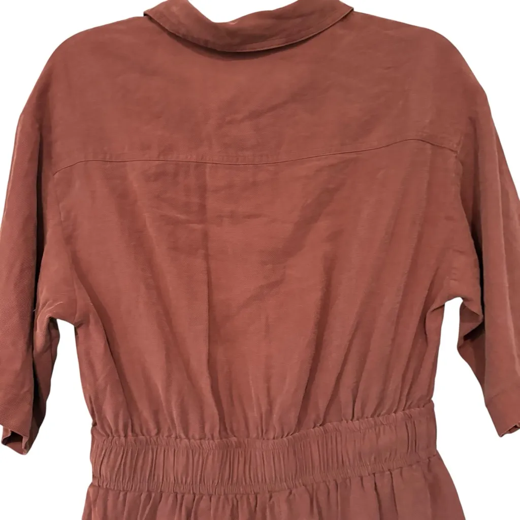 WeWoreWhat Utility Short-Sleeve Romper, Sz M - Image 8