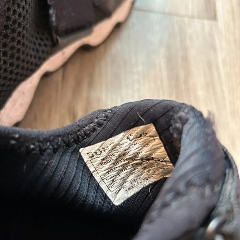 SOREL Women's  Sneakers Kinetic Sneak Black/Sea Salt Size 8 - Image 9