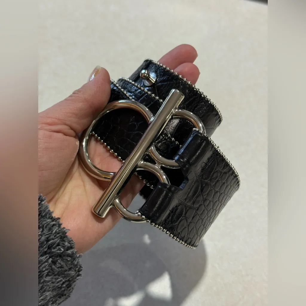 Juliana Collezione Black Croc - Image 7