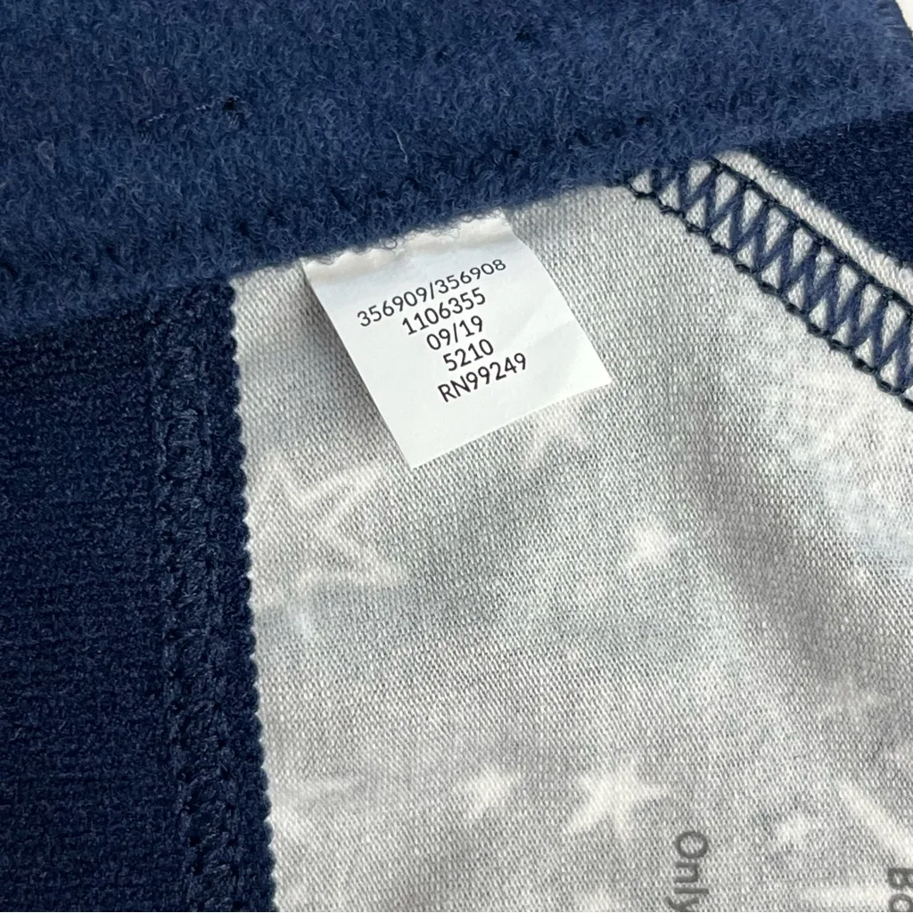 Catherines Intimates No Wire Cotton Comfort Blue White Snowflake Bra SZ 48DD NEW - Image 6