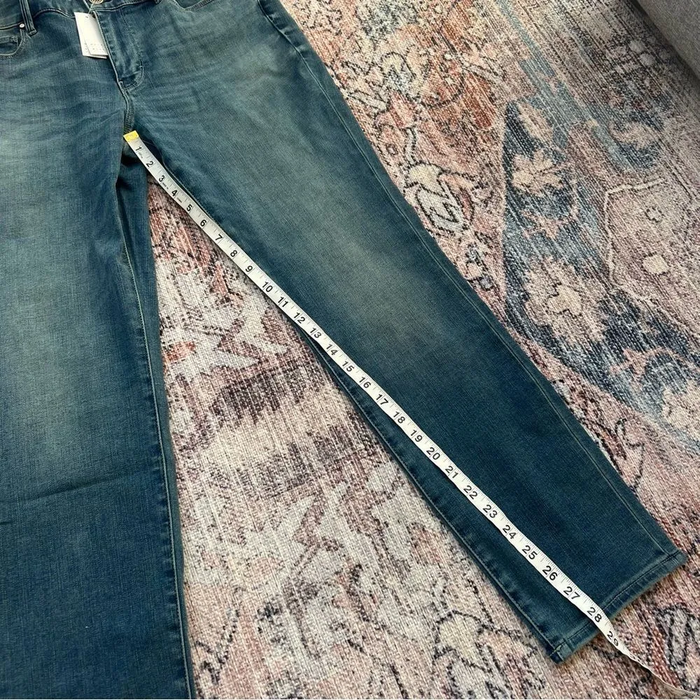 White House Black Market NWT Everyday Soft Mid-Rise Slim Jean Size 12 Petite - Image 11