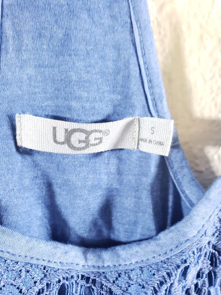 UGG NWT  Australia Luna Sheer Lace Tank Top Size S - Image 6