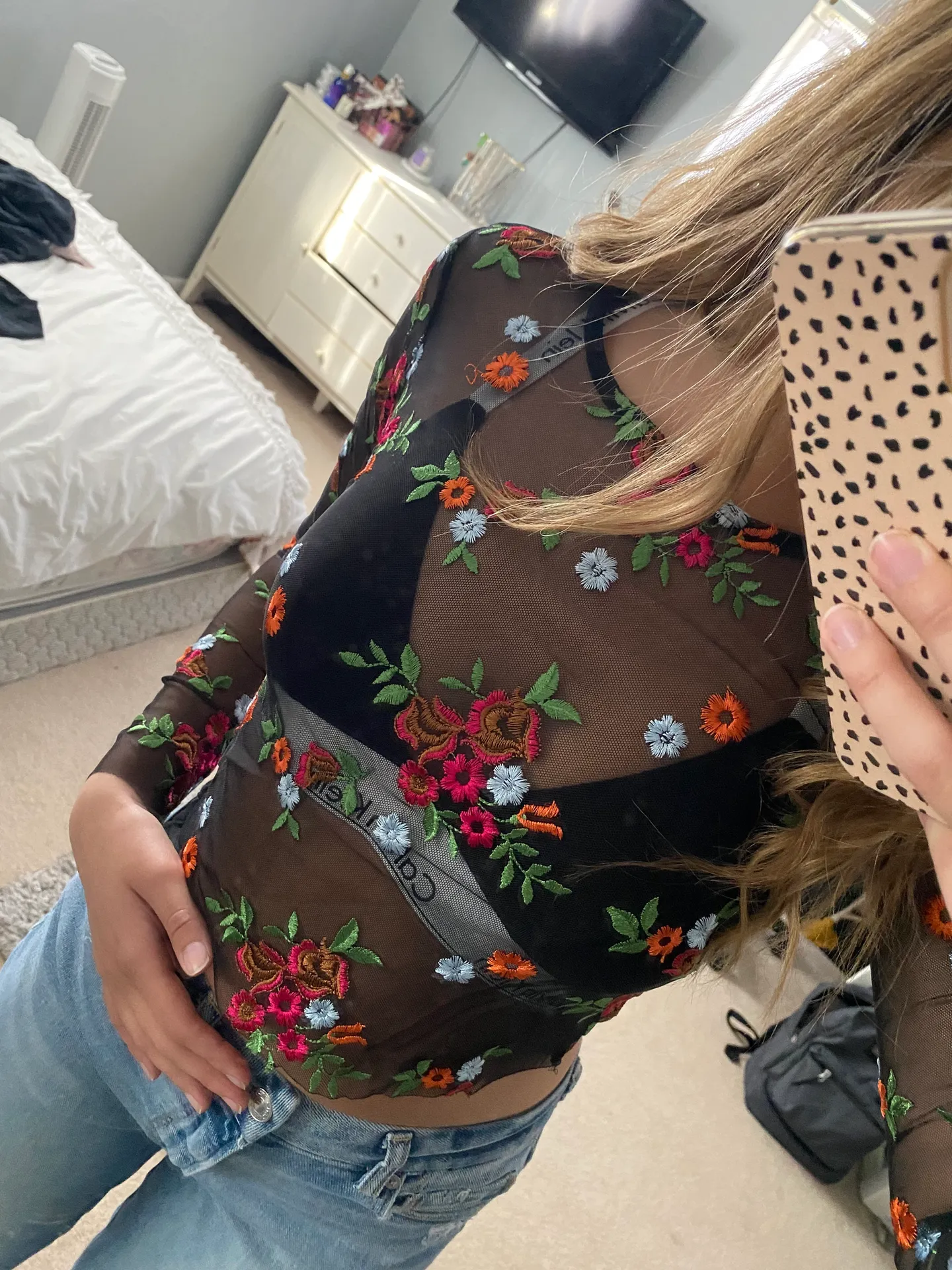 Urban Outfitters Mesh Top - Image 5