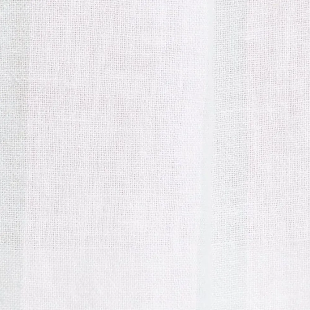 RAILS Women's Charli Awning Stripe Linen Blend Blouse, Large, White/Blue, NWT - Image 5