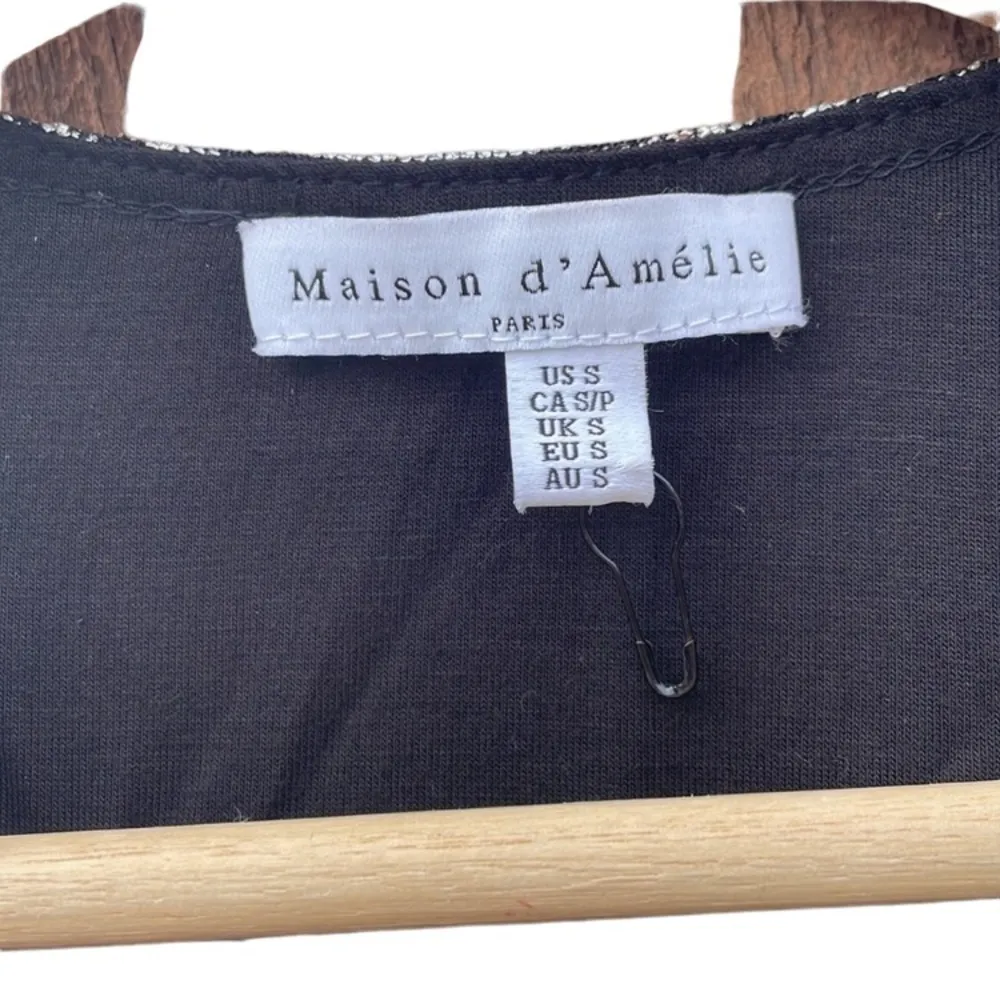 Vintage Maison D’Amelie small blouse Silver - Image 3