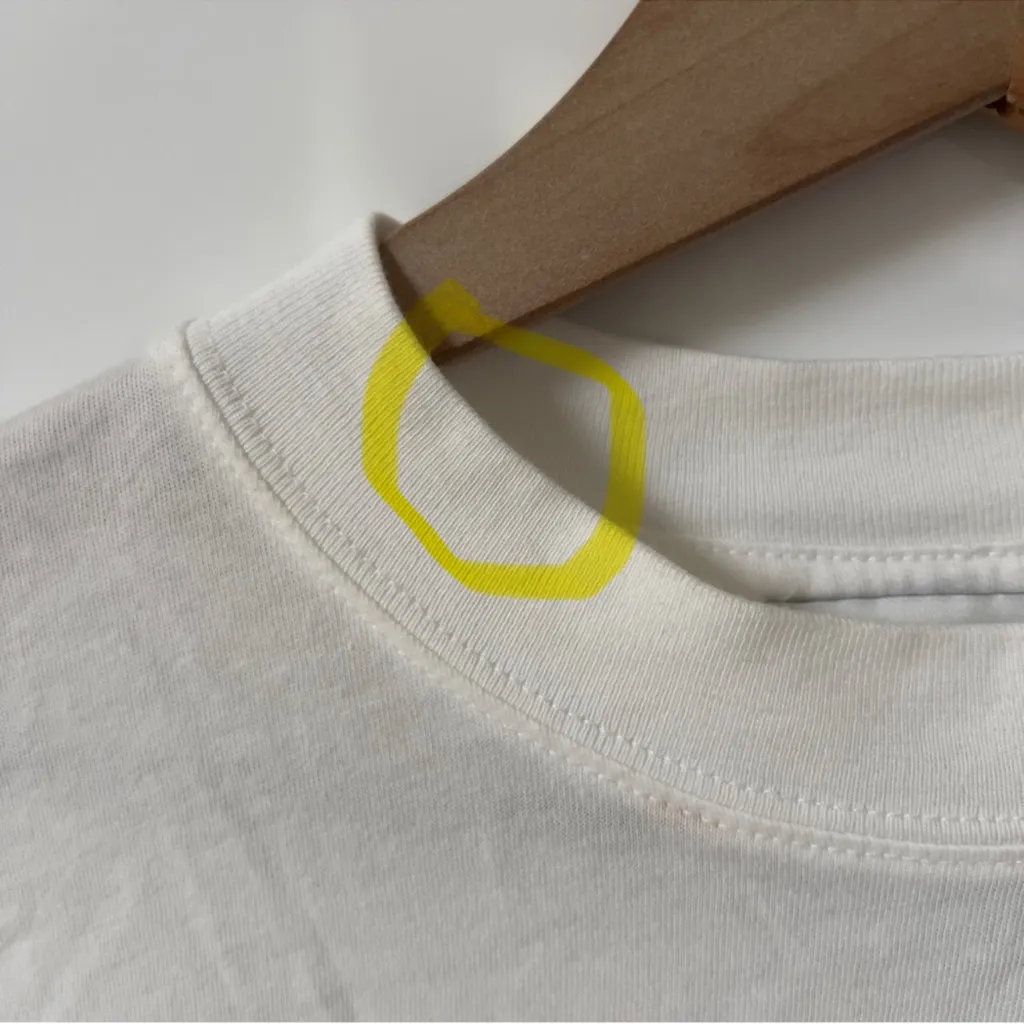 NWOT Anine Bing Avi Mick Jagger Tee in Ivory - Image 6