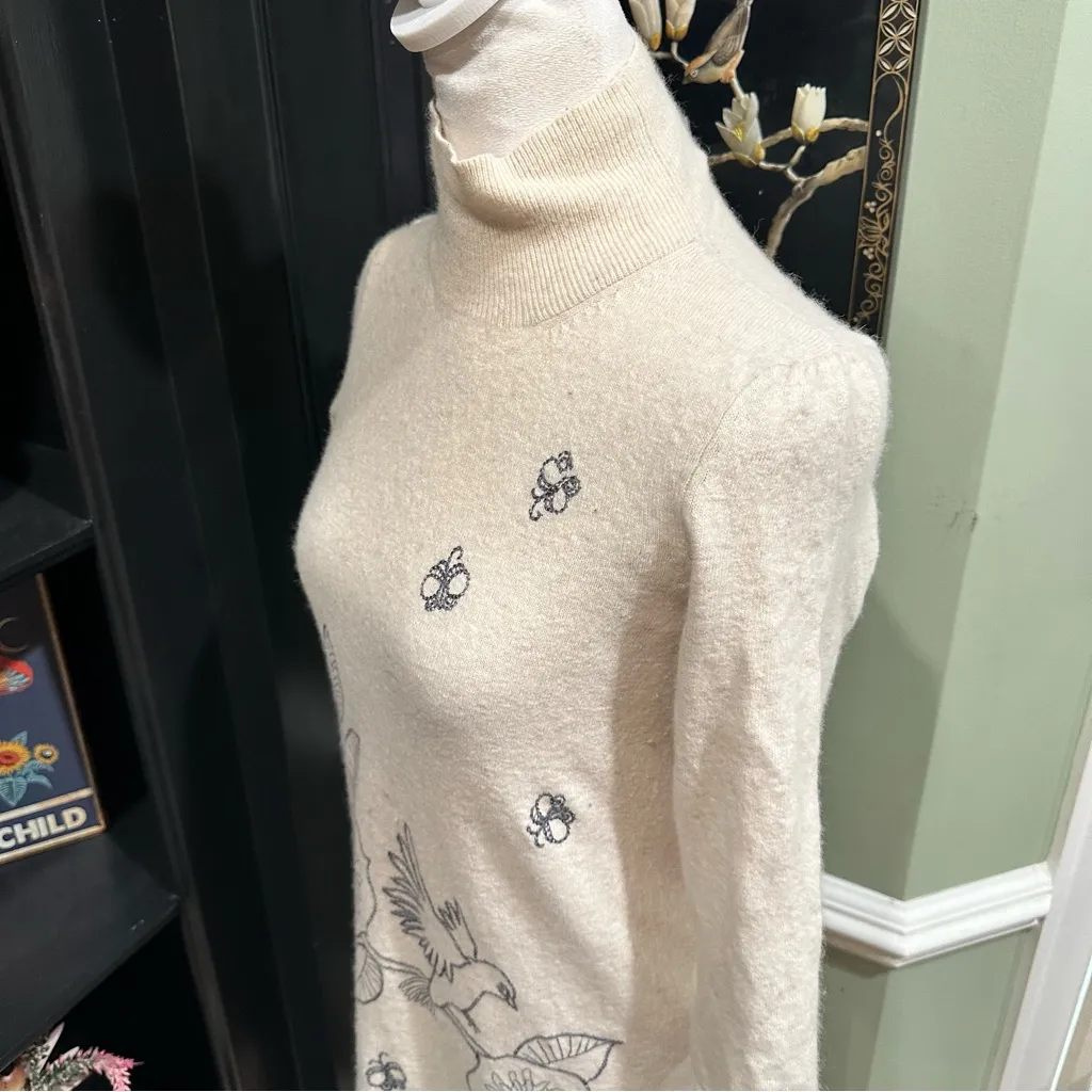 Anthropologies Spare Vista Wool Sweaterdress by Moth Size Small - Image 5