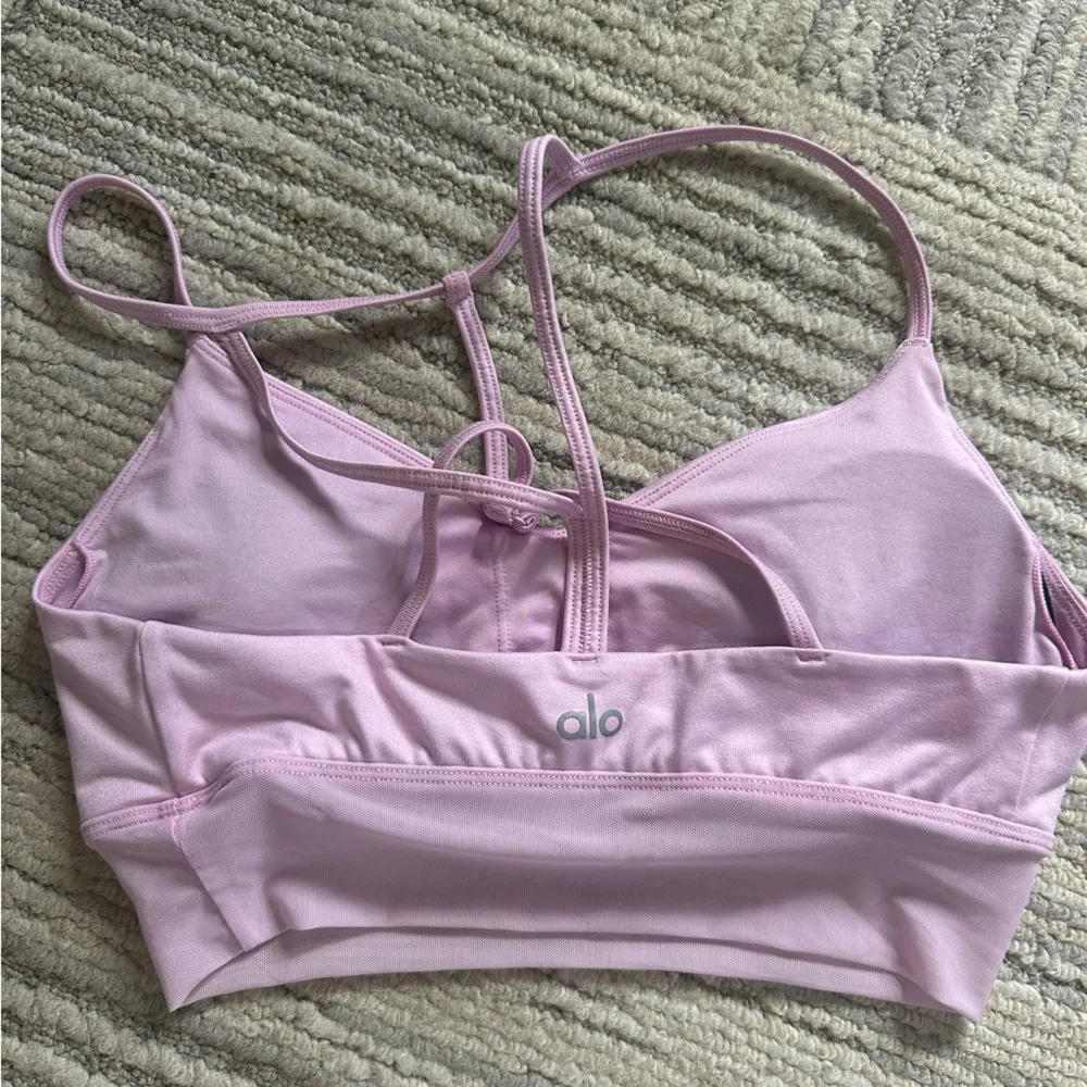 Pink Alo Yoga sports bra - Image 3
