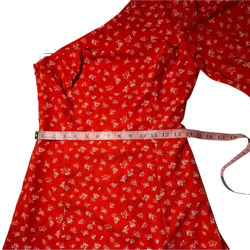 FRENCH CONNECTION
Fayola Floral Print One Shoulder Dress Size 4 - Image 6