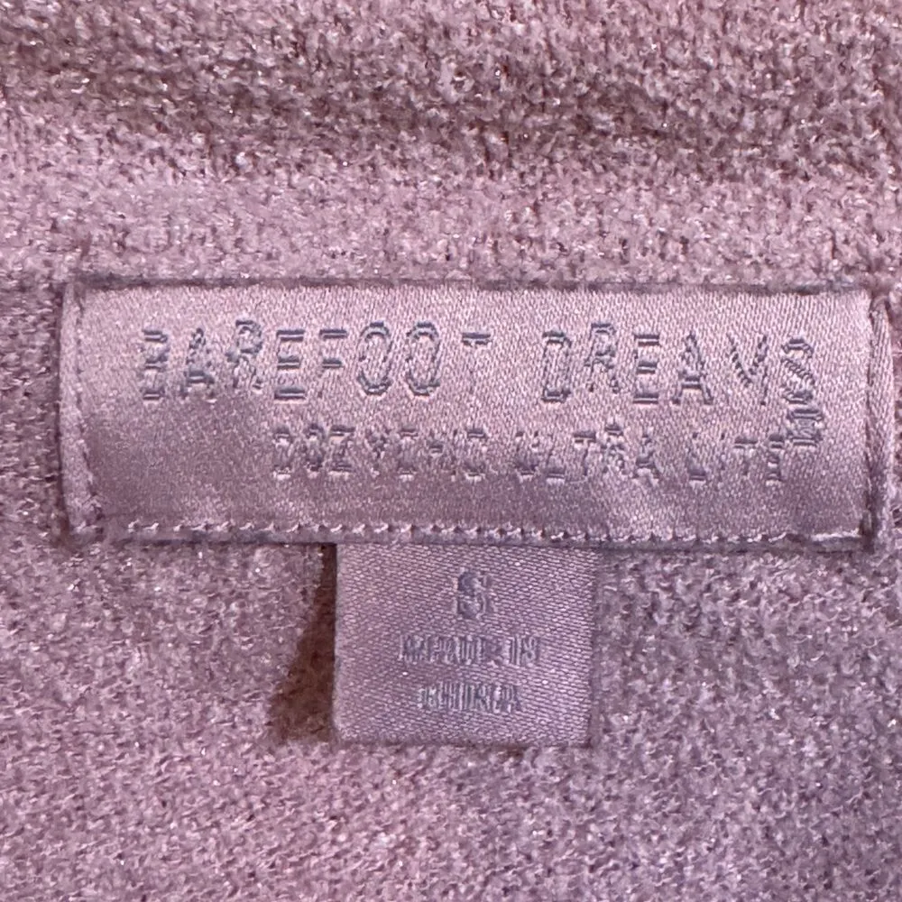 Barefoot Dreams Slouchy Pullover Sweater dusty Pink Size S - Image 5