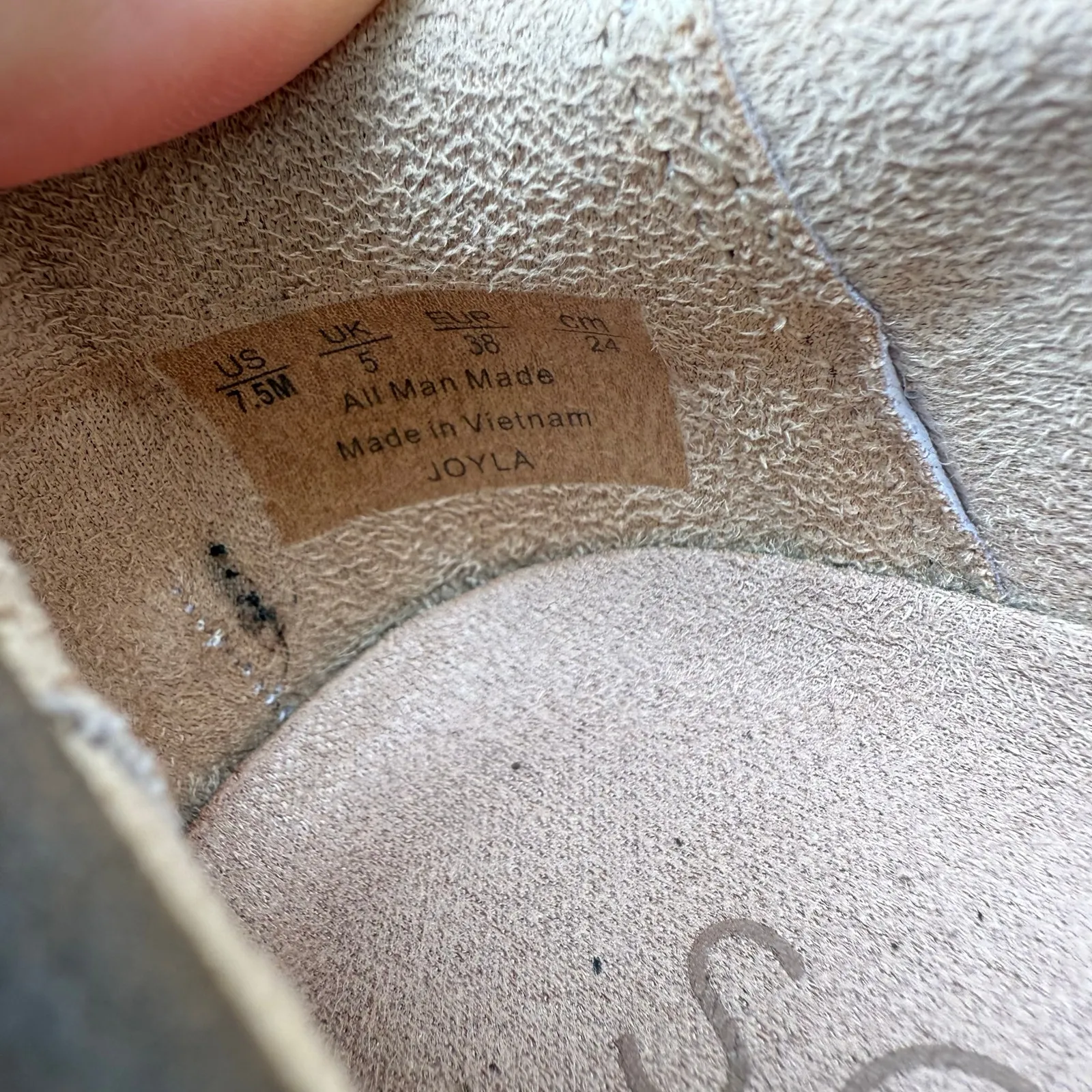 Naturalizer Soul Joyla Platform Lug Wedge Loafers Brown Synthetic Loafer 7.5M Size 7.5 - Image 9