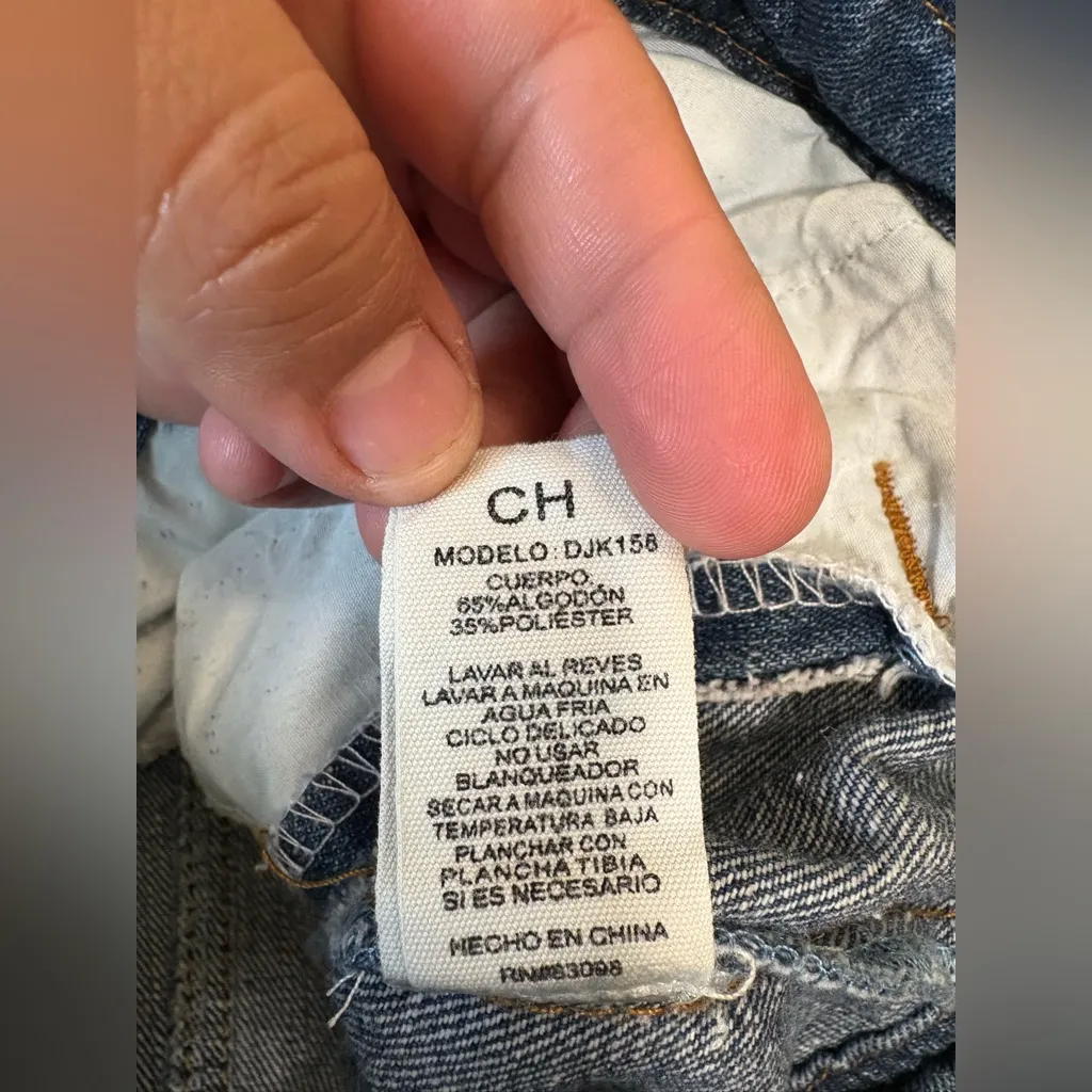 Ci Sono Women's Blue Denim Jacket,Size S - Image 11