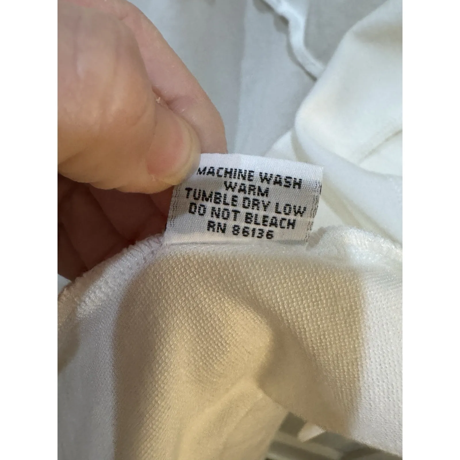 Bryn Walker White jersey waterfall drape open cardigan jacket topper Size Medium - Image 7