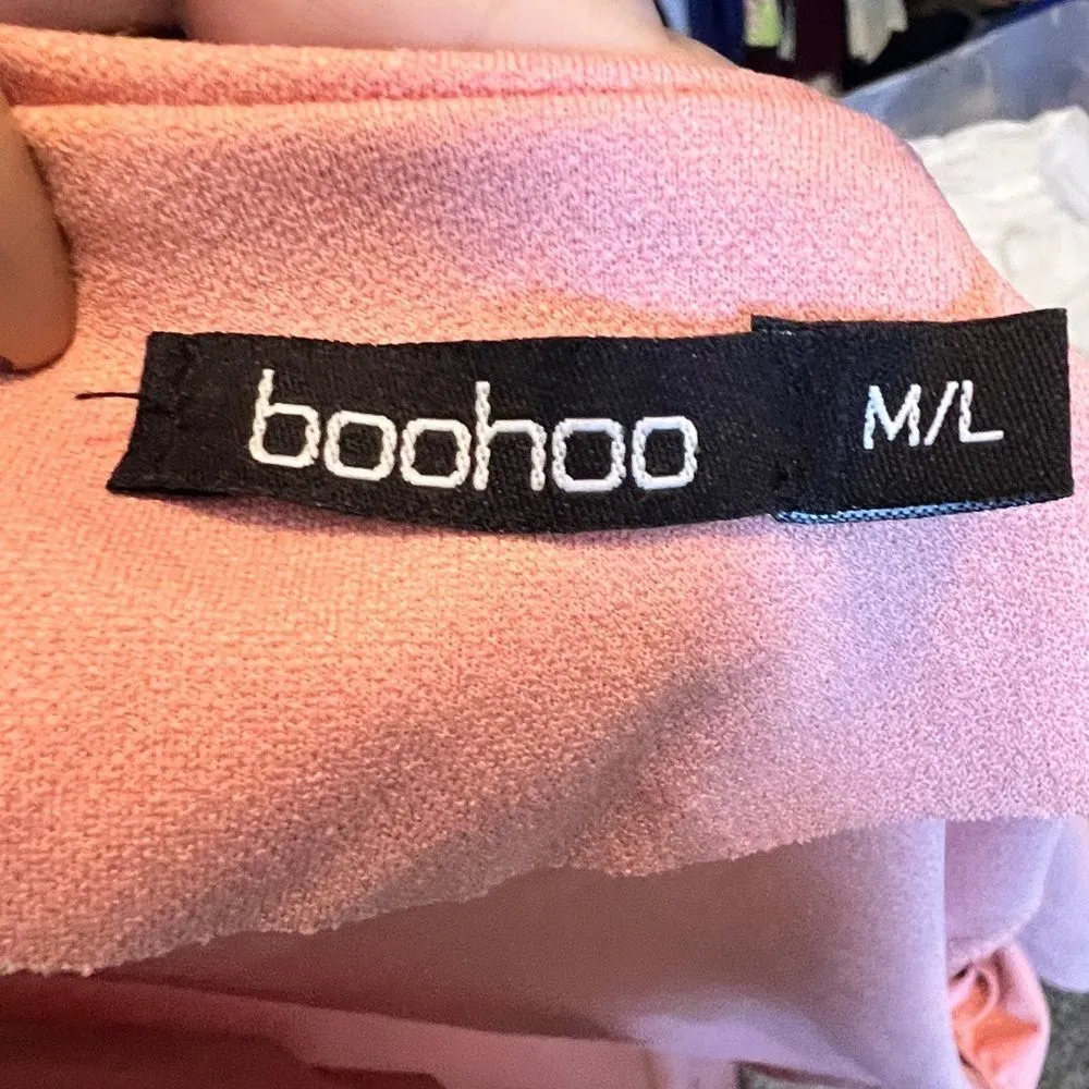 BooHoo Long‎ Pink Cardigan Sweater - Image 6