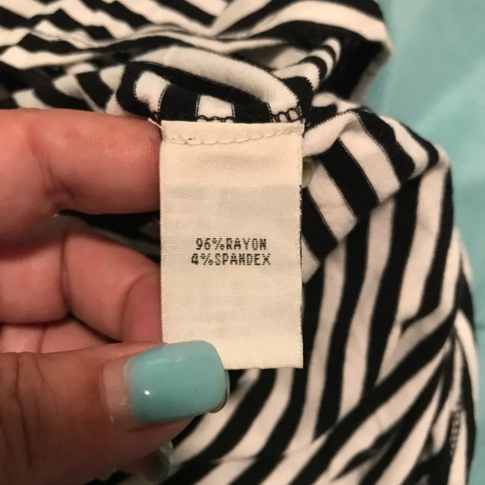 Kenneth Cole Off The Shoulder Asymmetrical Shirt - Image 5