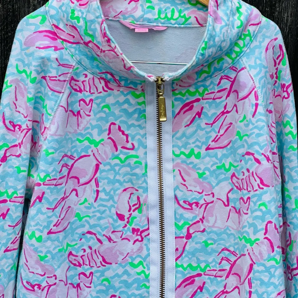 Lilly Pulitzer Original Colorway Lobstah Roll Skipper Pullover - Image 5