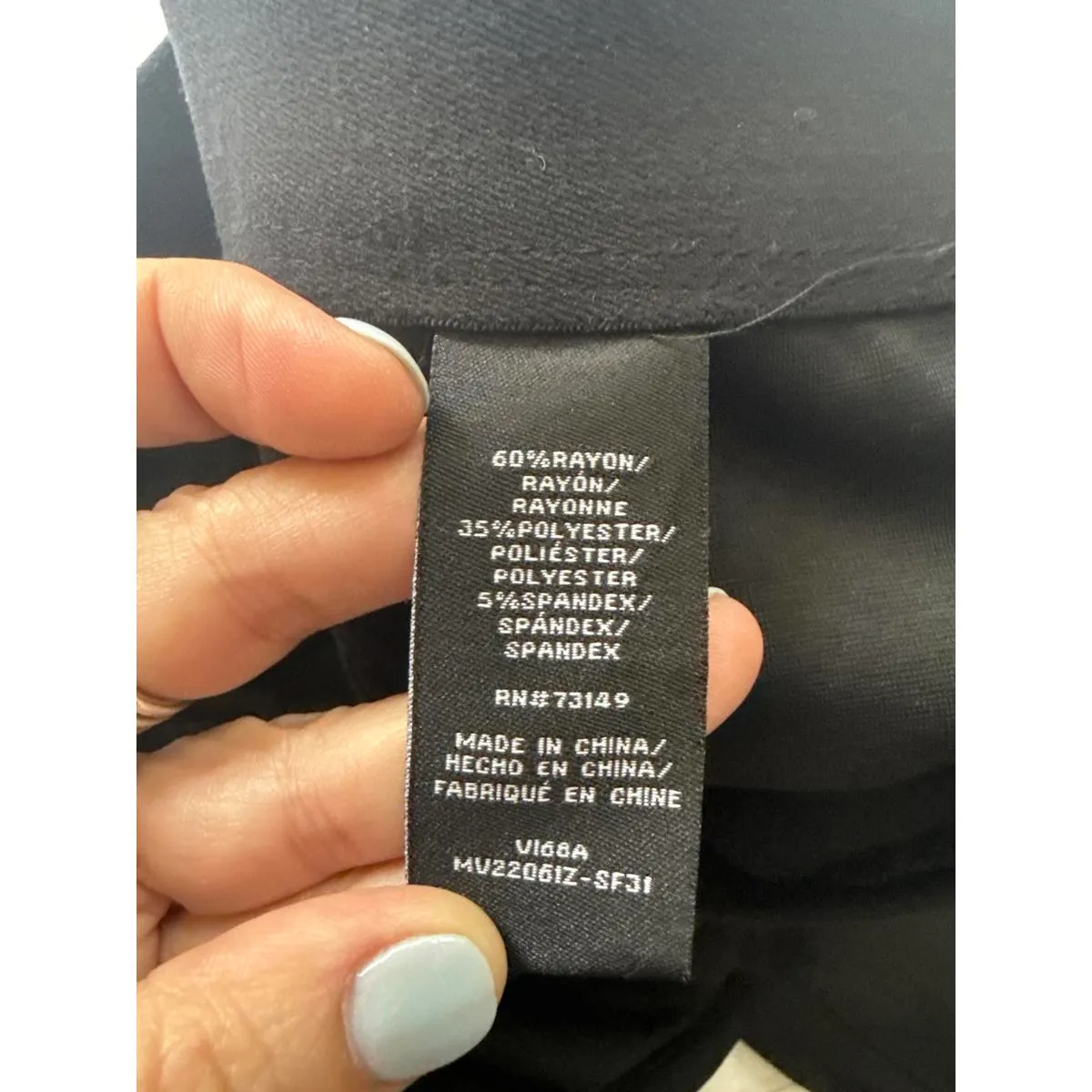 One5One Black Women's Pants 10/30 - Image 6