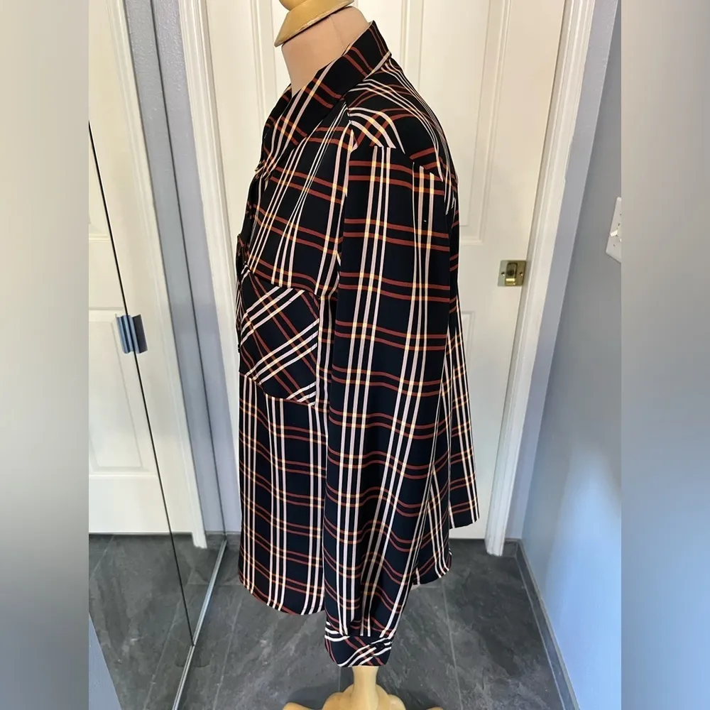 Sanctuary  Plaid‎ Button Up Blouse - Image 5