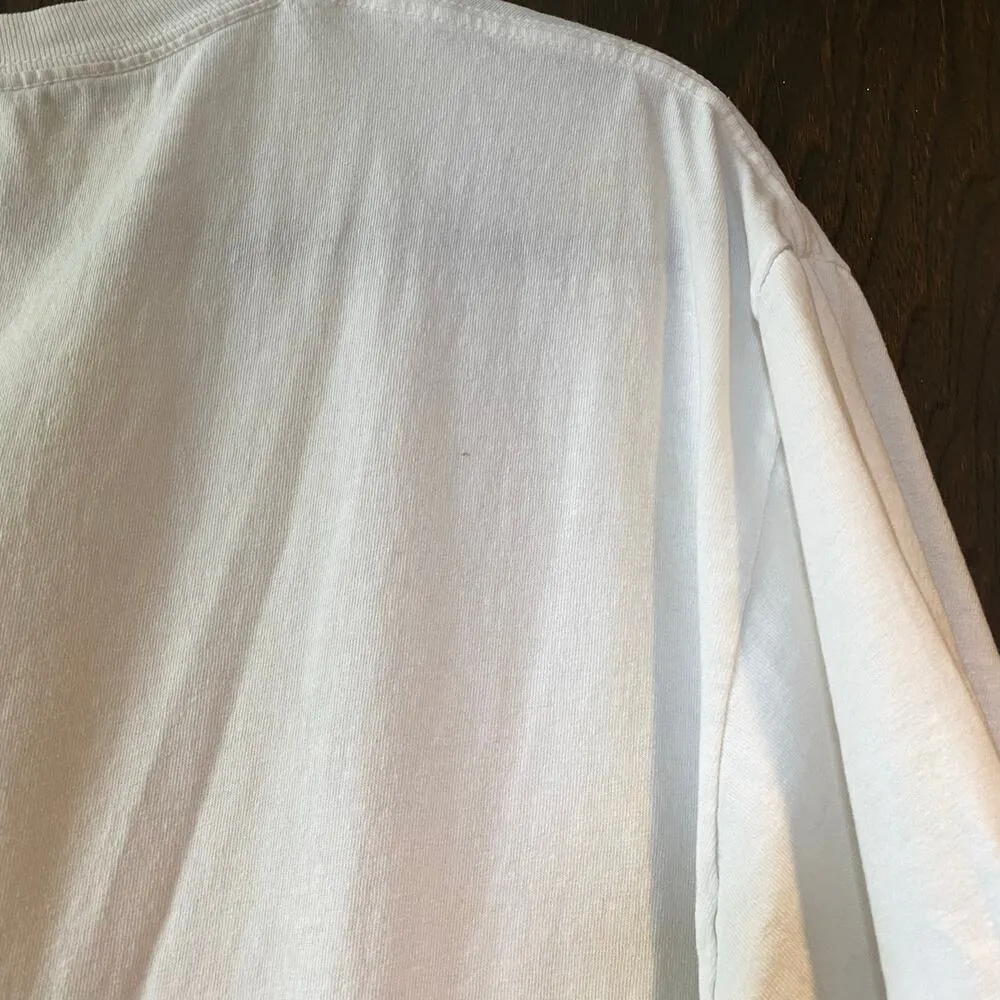 J. Galt Paris Oversized Graphic Tee One Size White Size XL - Image 5