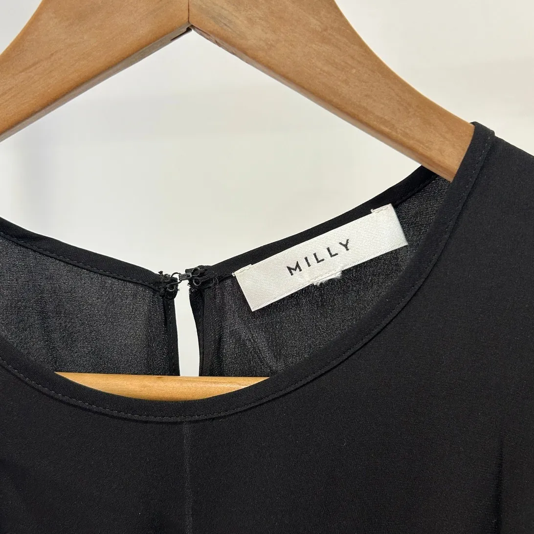 Milly Classy Silk Maxi Dress Size 2 - Image 2